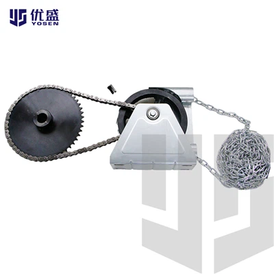 ローリングドア操作チェーンブロック